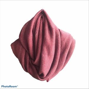 Toad&Co Infinity Merino Wool Scarf Maroon …